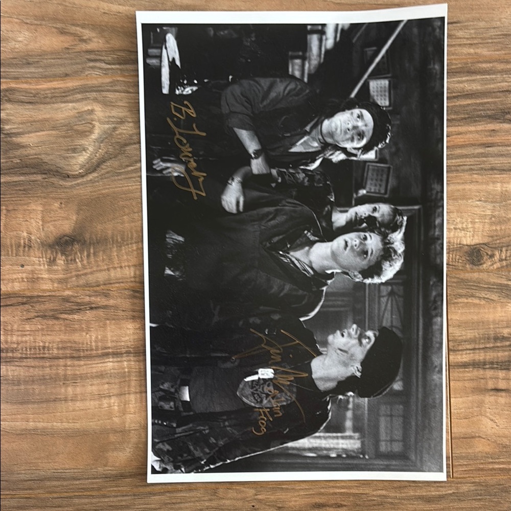 Vintage Signed Lost Boys Movie Poster